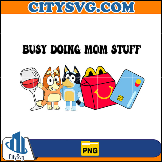 BlueBusyDoingMomStuffPNG_BlueyPng