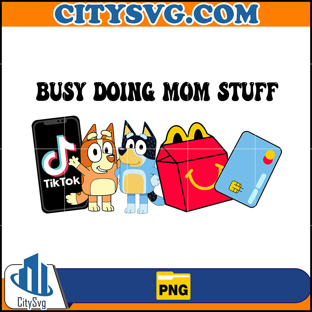 BlueBusyDoingMomStuffPNG_BlueyPng