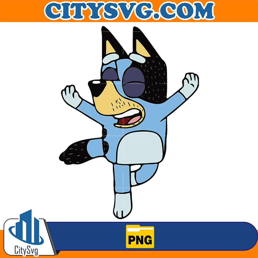 Bluey-Cool-Dads-Club-Bluey-Png