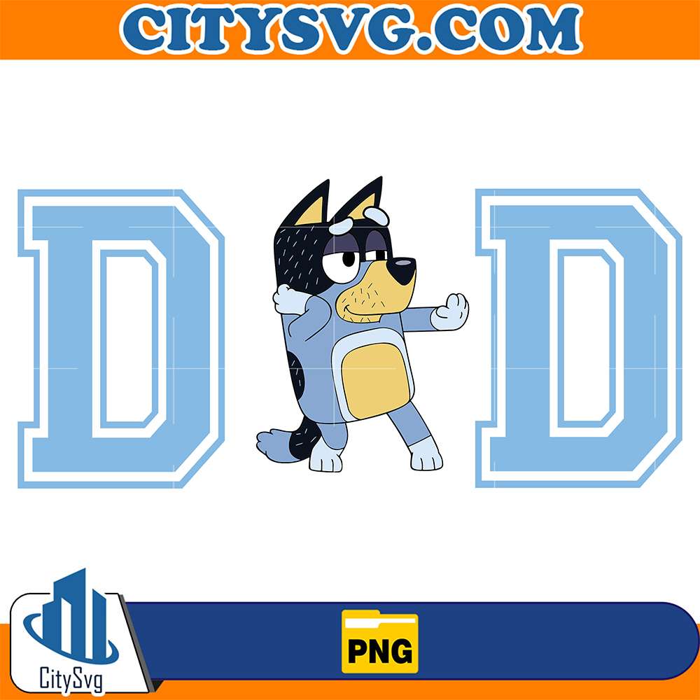 Bluey-Dad-Bandit-Heeler-Best-Png