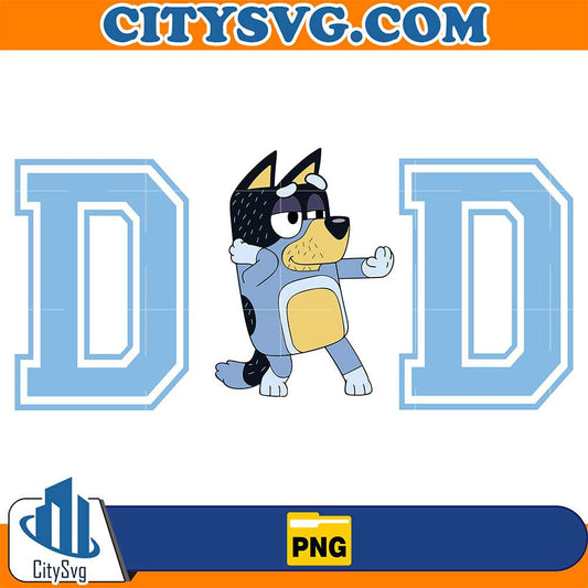 Bluey-Dad-Bandit-Heeler-Best-Png