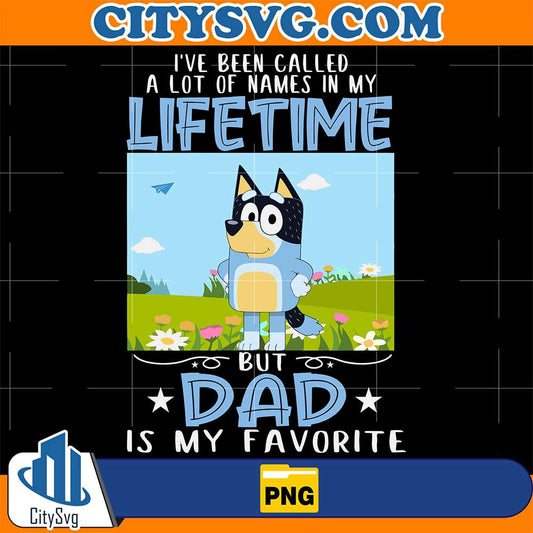 Bluey-Dad-Lifetime-Dad-Is-My-Favorite-Png