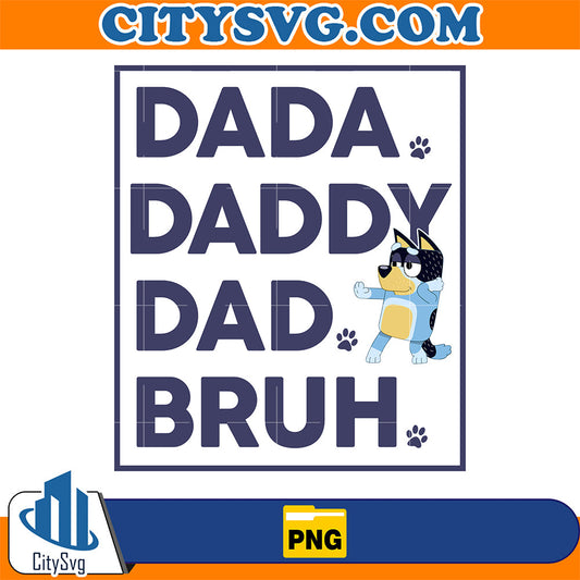 Bluey-Dada-Daddy-Dad-Bruh-Fathers-Day-Png