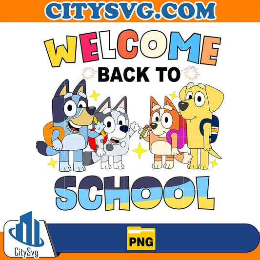 Bluey-Friends-Welcome-Back-To-School-Png