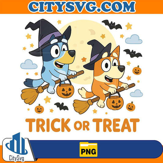 Bluey-Trick-Or-Treat-Halloween-Png-5