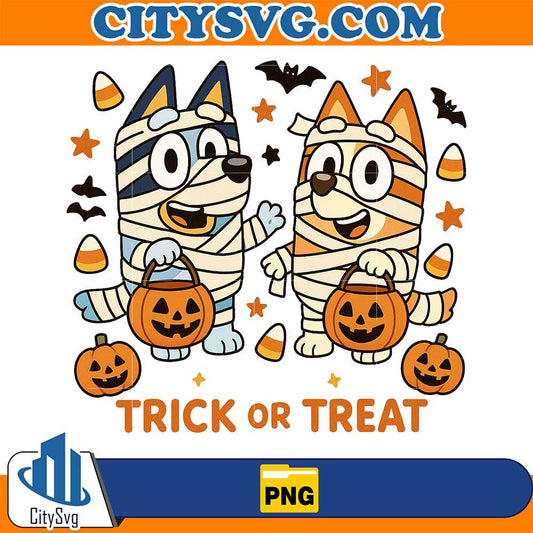 Bluey-Trick-Or-Treat-Halloween-Png-7