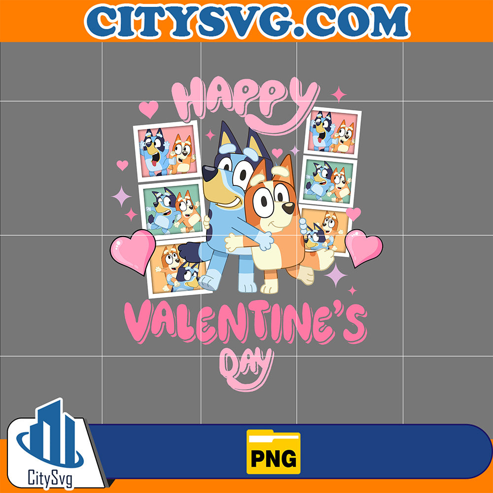 BlueyAndBingoHappyValentine_sDayPng