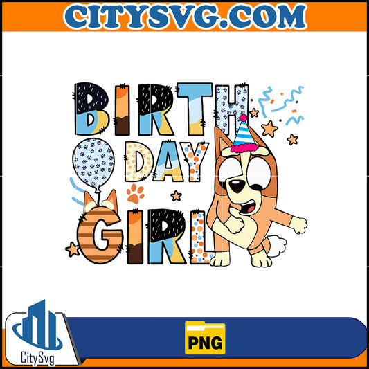 BlueyBingoBirthdayGirlPng