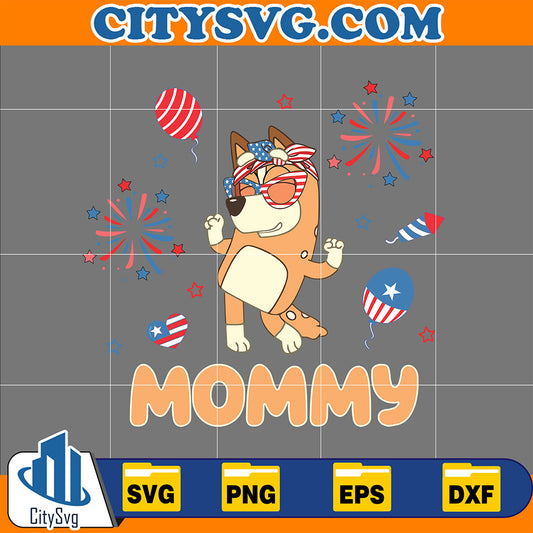 BlueyBingoMommy4thOfJulySvg