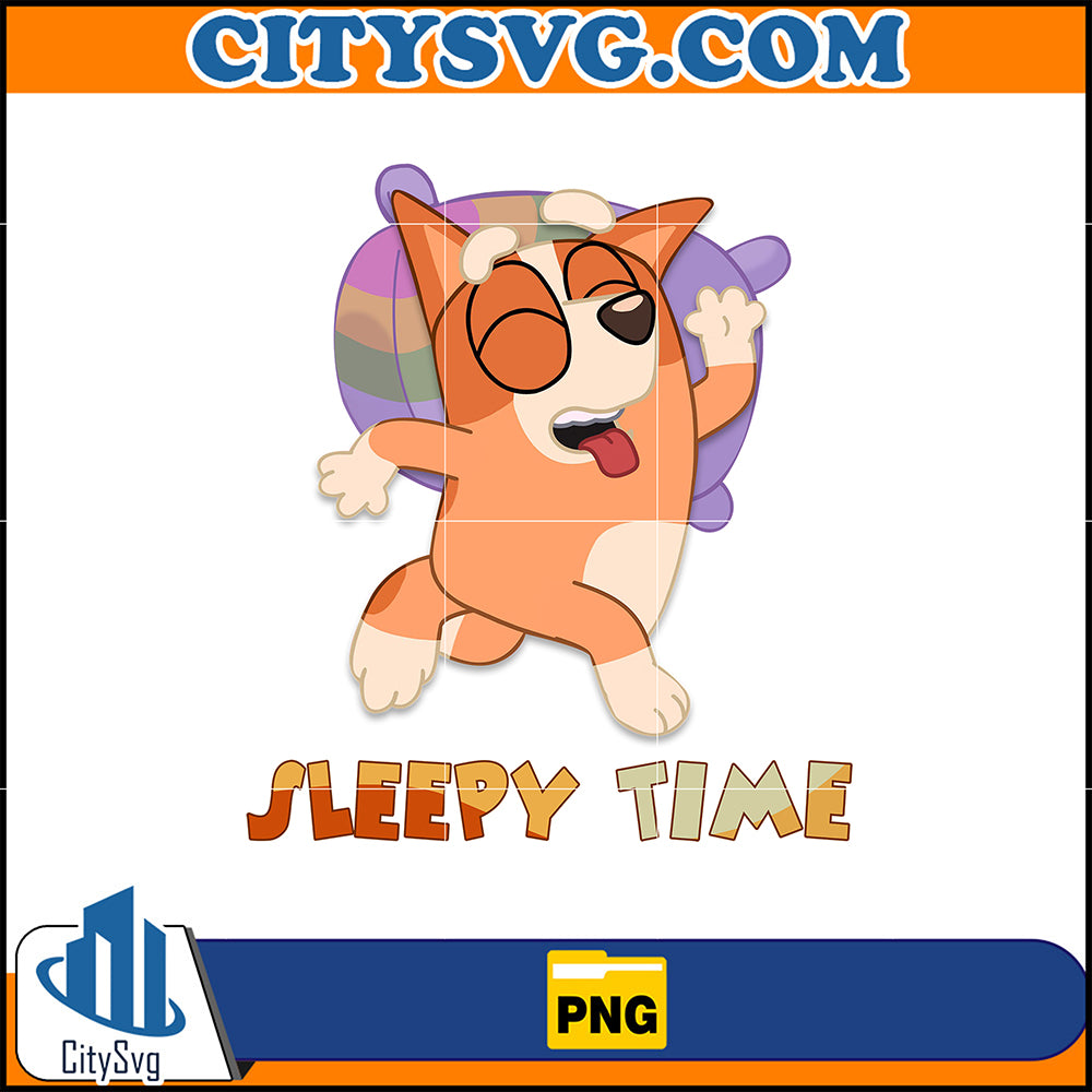 BlueyBingoSleepyTimePng