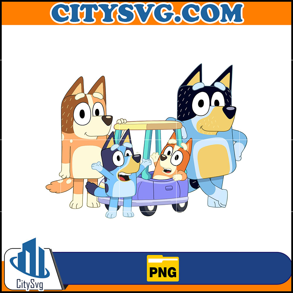 Bluey Clipart Bluey Family Png, Bluey & Bingo Png, Bluey Birthday Part ...