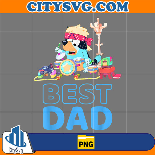 BlueyDadBestMatchingFamilyPng