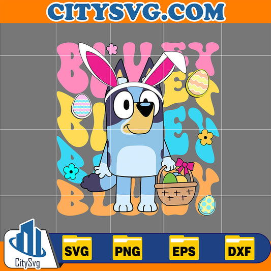 BlueyEasterSvg