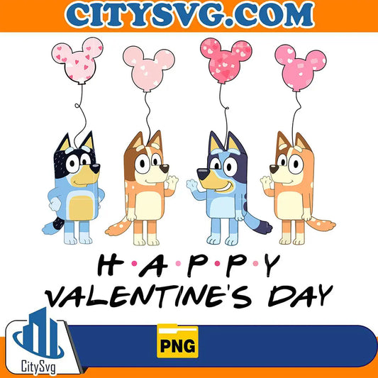 BlueyFamilyHappyValentine_sDayPng
