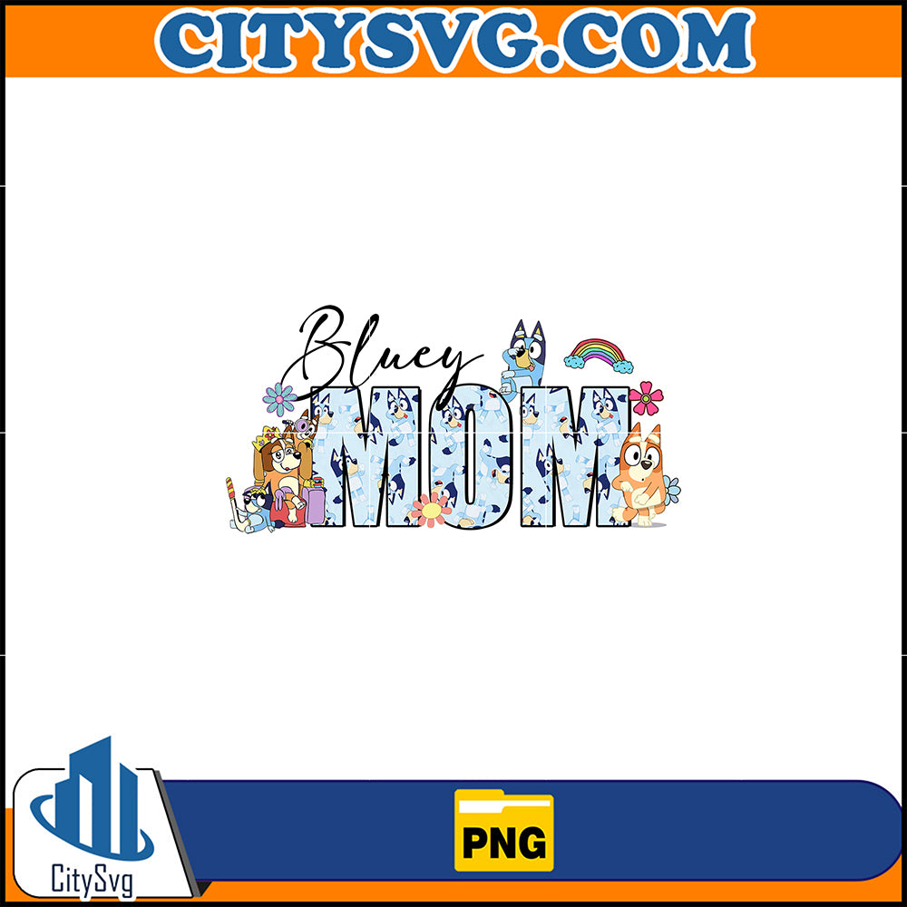 BlueyFamilyMomPng