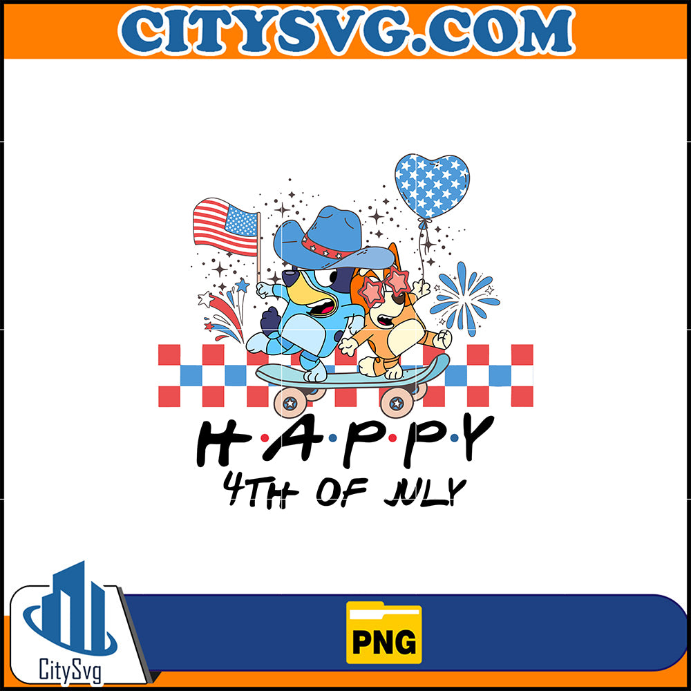 BlueyHappy4thOfJulyPng