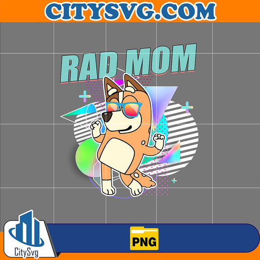 BlueyMomRadMomPng