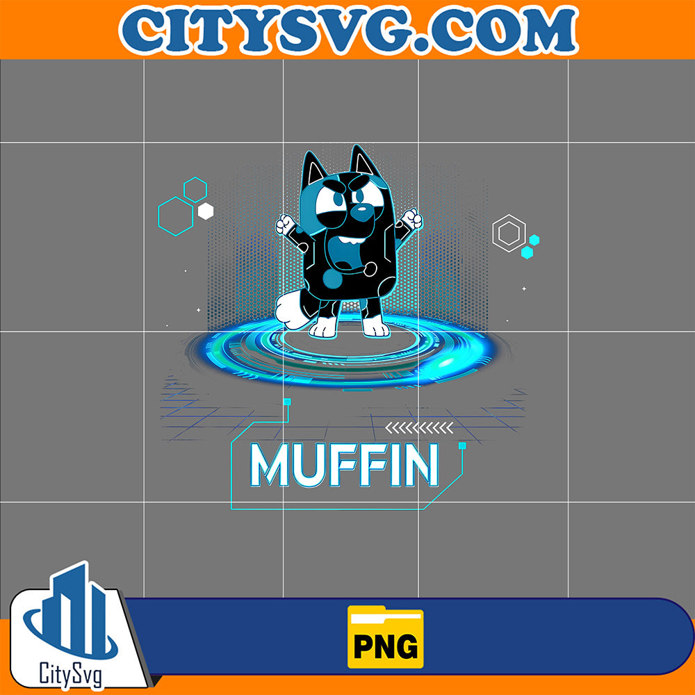 BlueyMuffinTronMoviePng