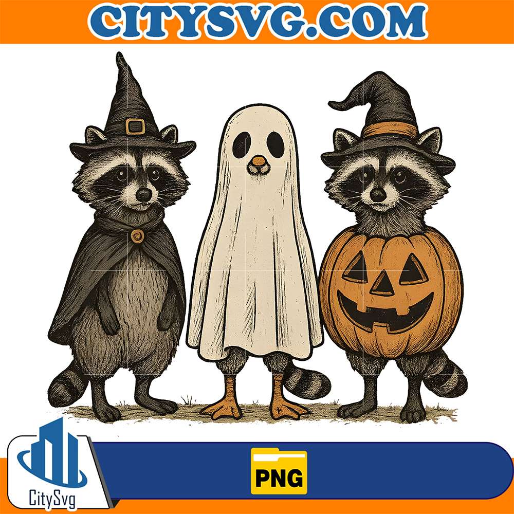 Boo-Ghost-Raccoon-Halloween-Png