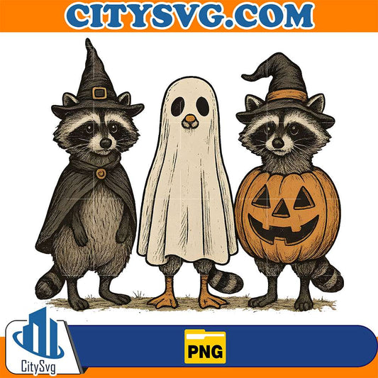 Boo-Ghost-Raccoon-Halloween-Png