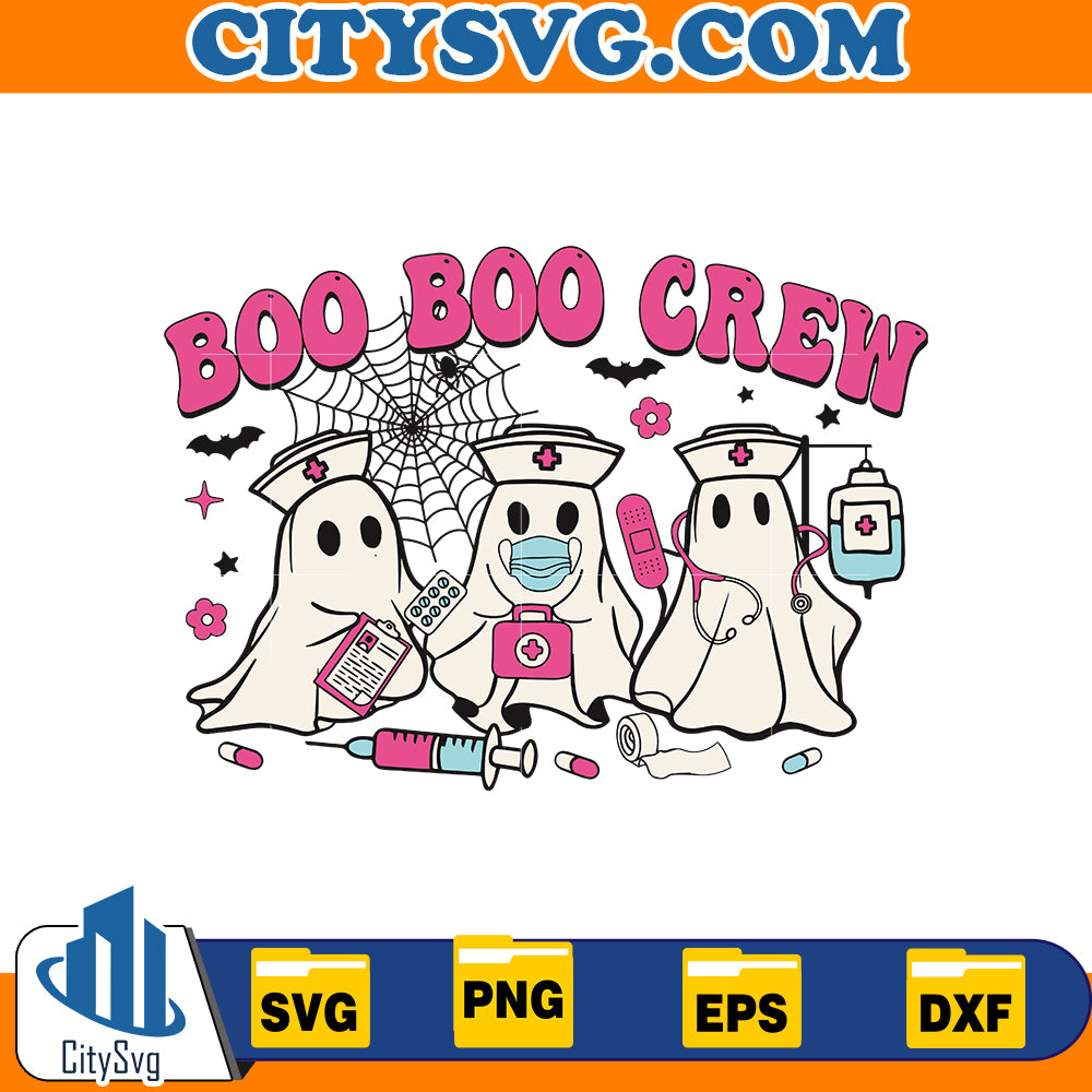 Boo Boo Crew Svg