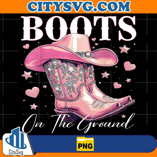 Boots-On-The-Ground-Cowboy-Cowgirl-Western-Linedance-Png