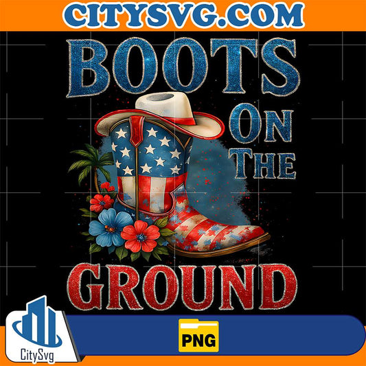 Boots-On-The-Ground-Cowgirl-4th-of-July-All-American-Girl-Png