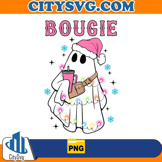 BougieBooPinkChristmasPng