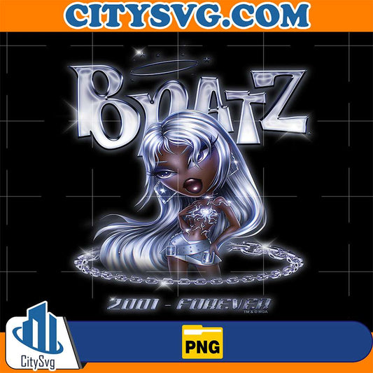 Bratz-2001-Forever-Felicia-Silver-Chains-Png
