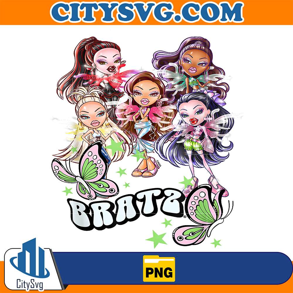 Bratz-Pixiez-And-Butterfliez-Vintage-Group-Shot-Png
