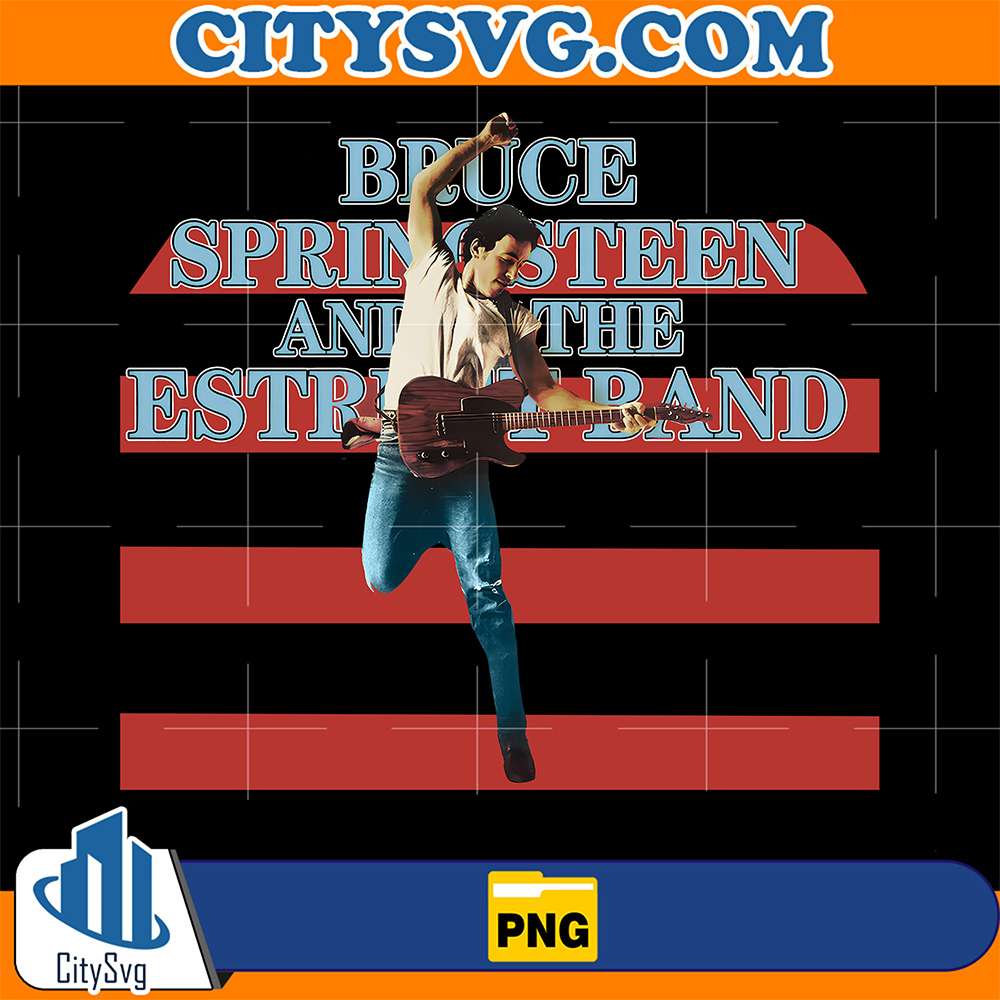 Bruce Springsteen And The E Street Band Png – CITYSVG