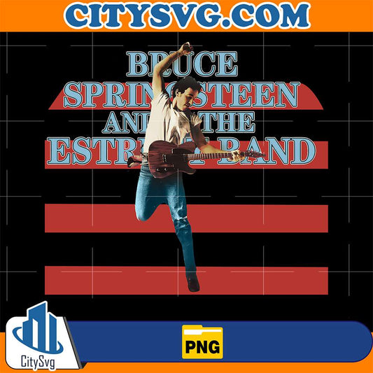 Bruce-Springsteen-And-The-E-Street-Band-Png