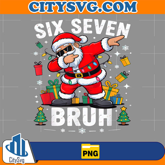 Bruh-67-Six-Seven-Santa-Dabbing-Christmas-Png