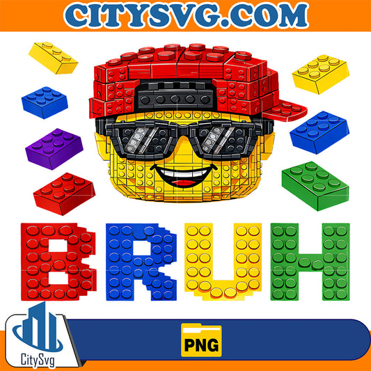 Bruh-Building-Blocks-Bricks-Boy-Funny-Smile-Face-Png