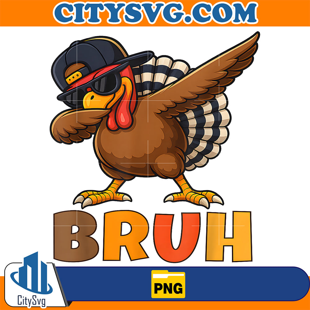 Bruh-Dabbing-Turkey-Day-Thanksgiving-Png