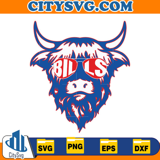 Buffalo Football Svg