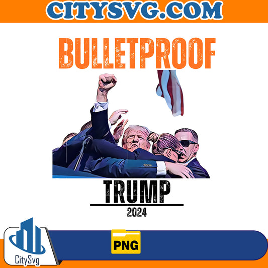 Bulletproof trump 2024 png