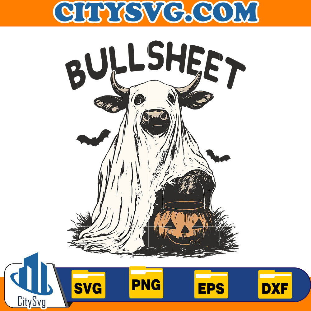 Bullsheet Moo I mean boo Svg