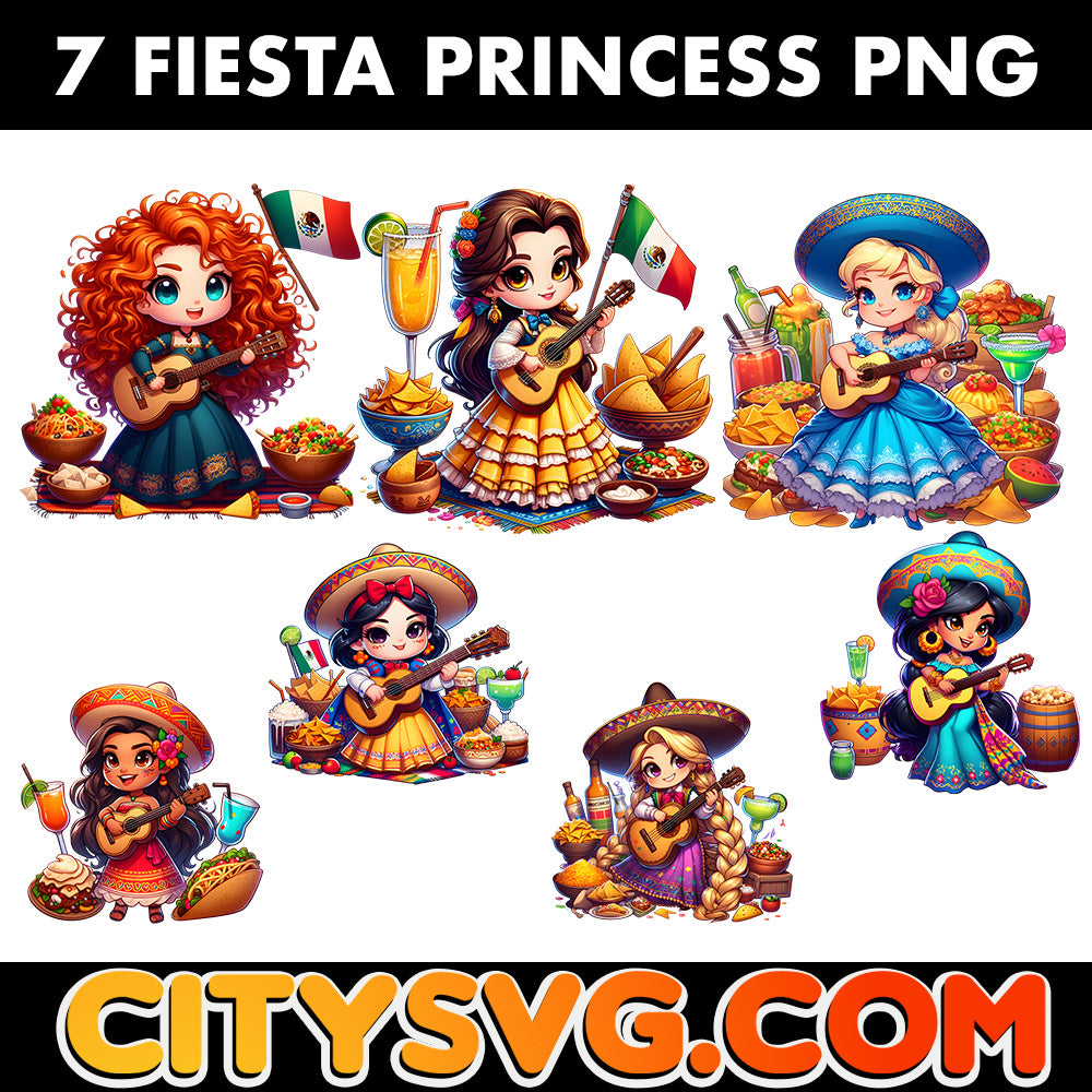 Cartoon Fiesta Png Bundle