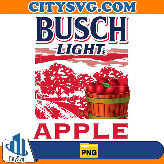 Busch-Light-Apple-Beer-Lover-Png