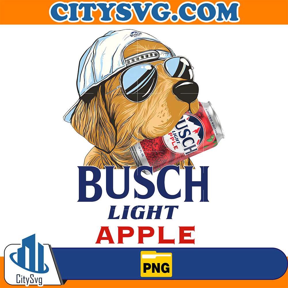 Busch-Light-Apple-Golden-Dog-Png
