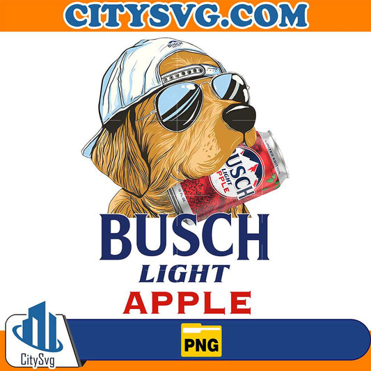 Busch-Light-Apple-Golden-Dog-Png