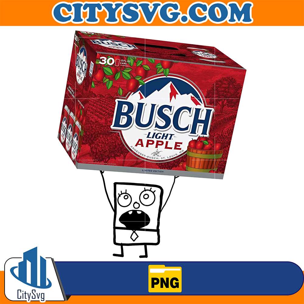 Busch-Light-Apple-Wrap-Png
