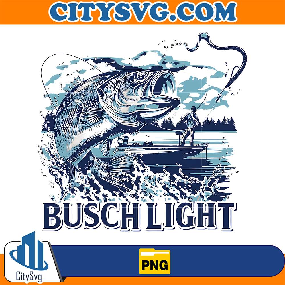 Busch-Light-Fishing-Scene-Png