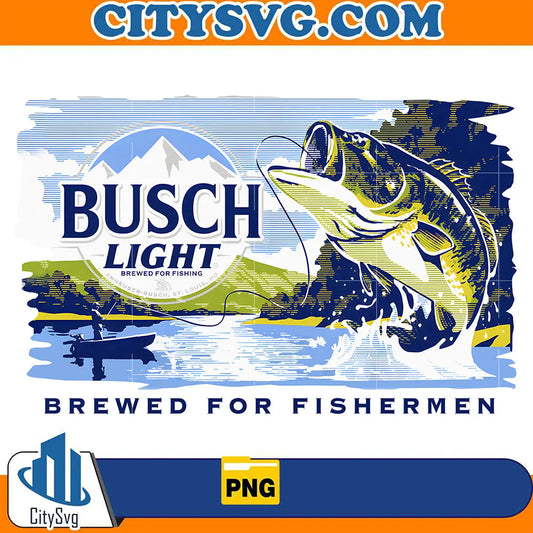 BuschLightBrewedForFishermenPng