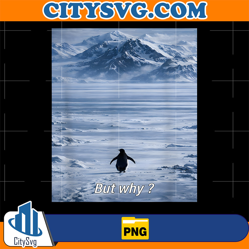 But Why Penguin Png CitySvg