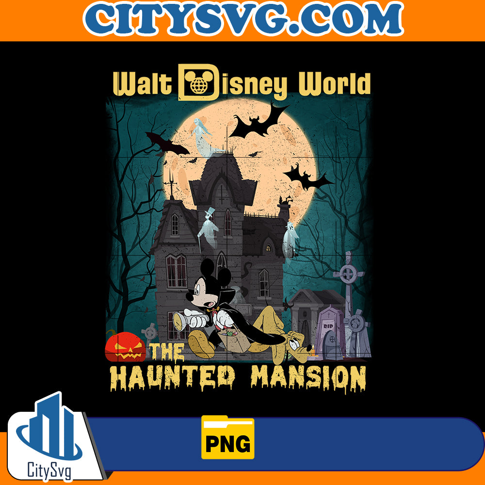 Mickey Mouse The Hauted Mansion Png