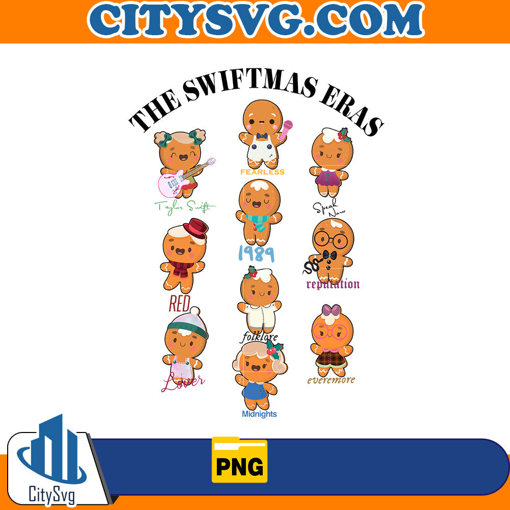 The Era Tour Gingerbread Png CitySvg