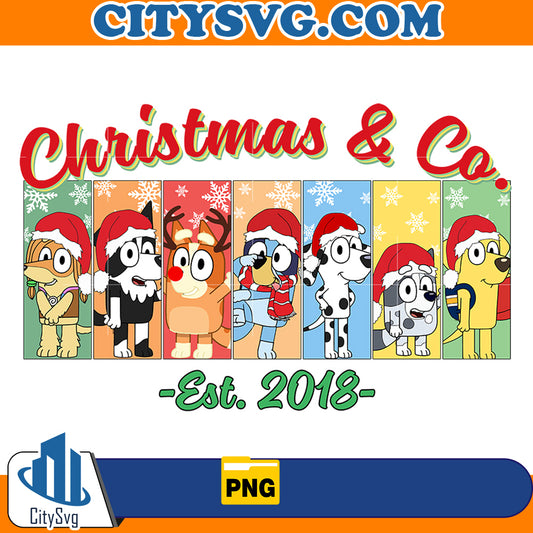 Christmas & Co. Est 2018 Png