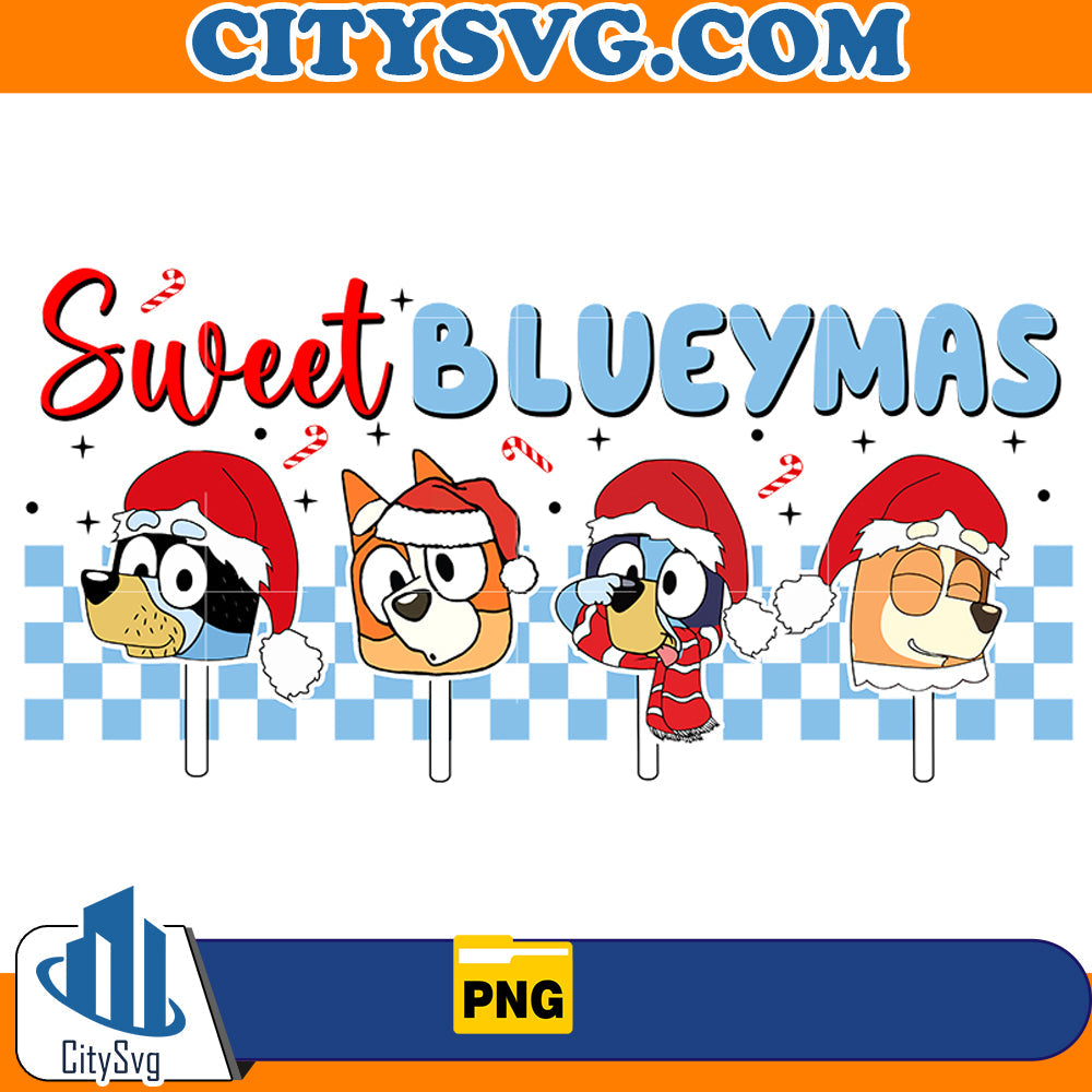 Sweet Blueymas Png CitySvg
